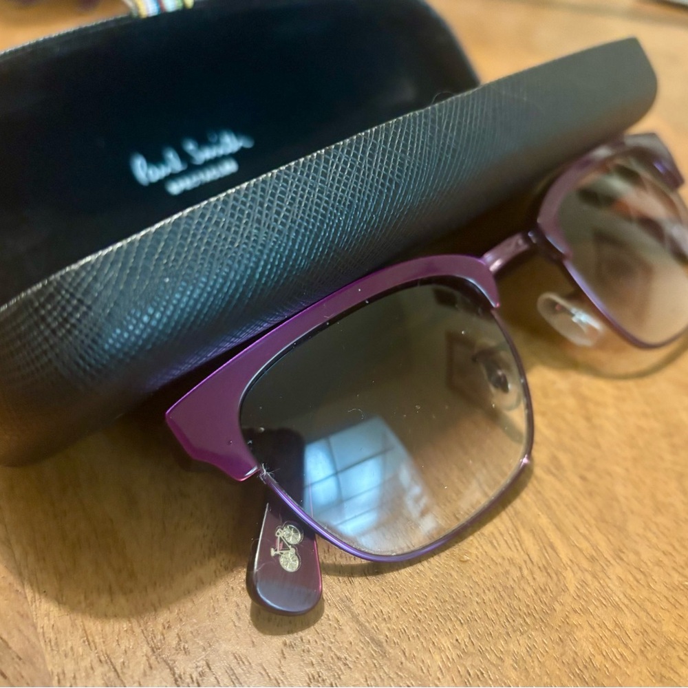 Paul Smith Purple Sunglasses w/Case